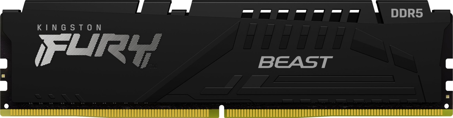 64GB Kingston FURY Beast schwarz DIMM Kit, DDR5-6000, XMP/EXPO - KF560C36BBEK2-64