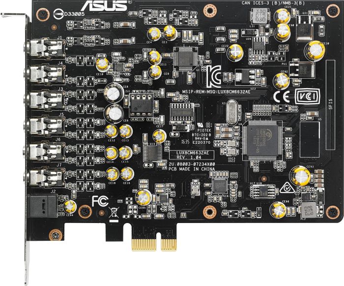 ASUS Xonar AE – interne 7.1 PCIe-Soundkarte, 24 Bit/192 kHz, Kopfhörerverstärker
