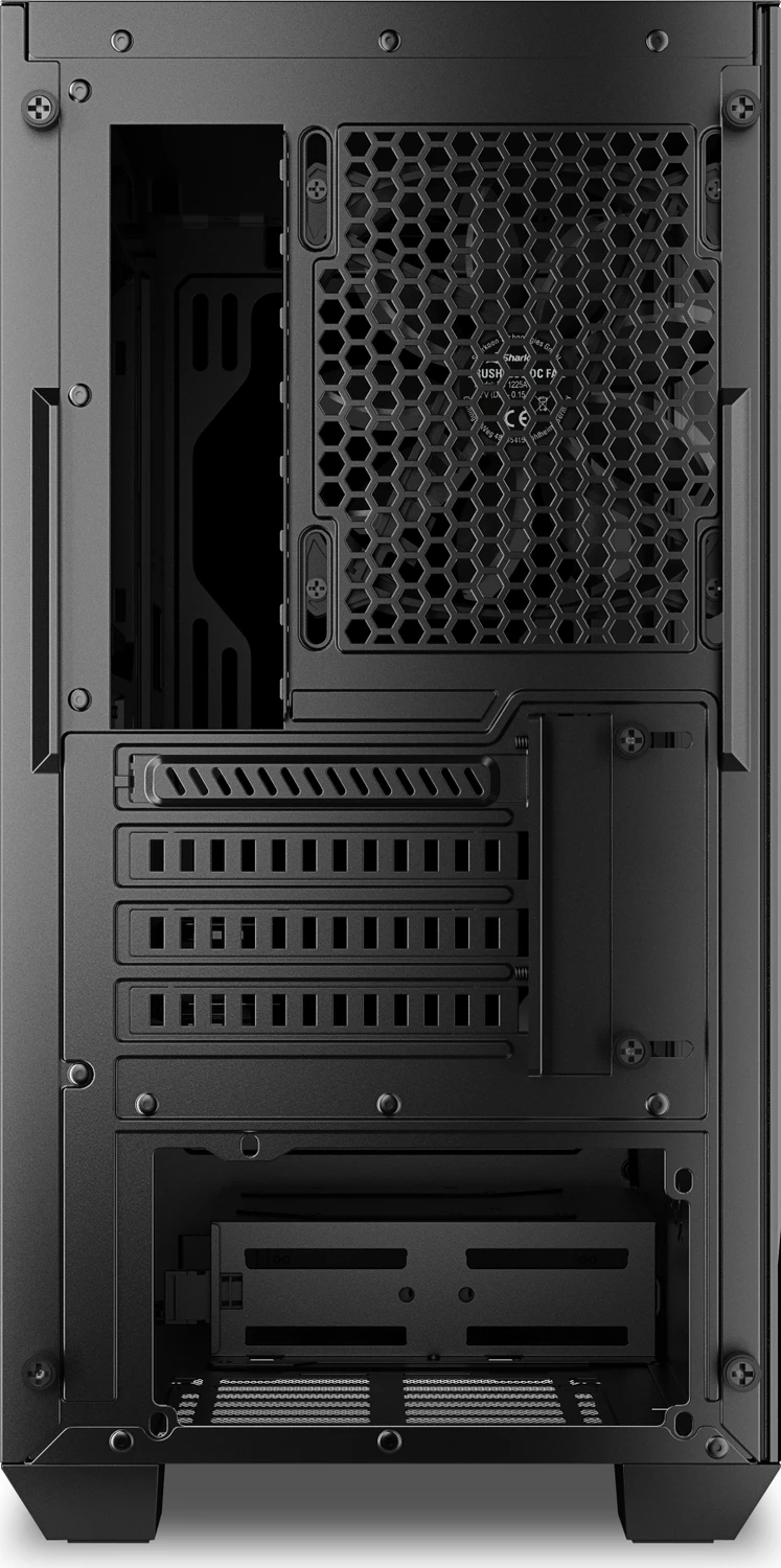 Sharkoon J1000 ARGB │ Mini-Tower Gehäuse │ Tempered Glass │ ARGB │ Schwarz
