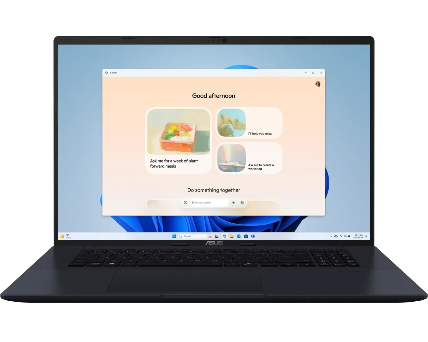 #8067 │ ASUS │ 18" │ AMD Ryzen™ 7 260 │ 8x 5.10GHz │ 32GB DDR5 RAM │ 1000GB NVMe SSD │ Radeon 780M │ Windows 11 Pro