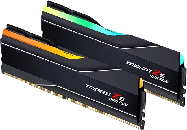 64GB G.Skill Trident Z5 NEO RGB schwarz DIMM Kit, DDR5-6000,EXPO - F5-6000J3040G32GX2-TZ5NR