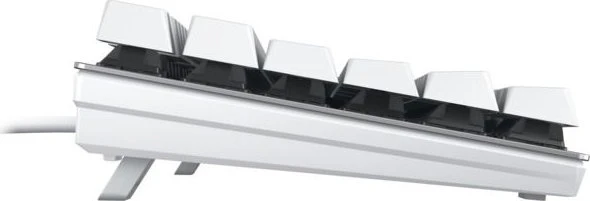 Cherry KC 200 MX, silber/weiß, MX2A SILENT RED, USB, DE