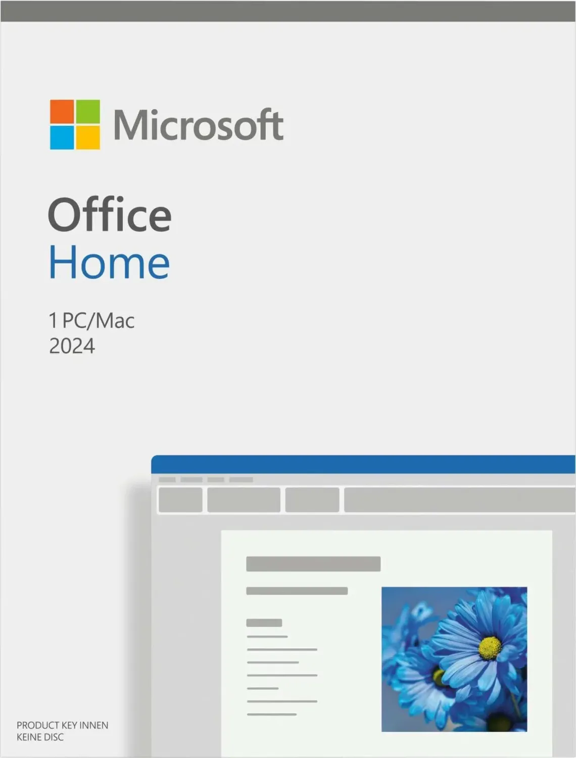 Microsoft Office 2024 Home, PKC (deutsch) (PC/MAC)