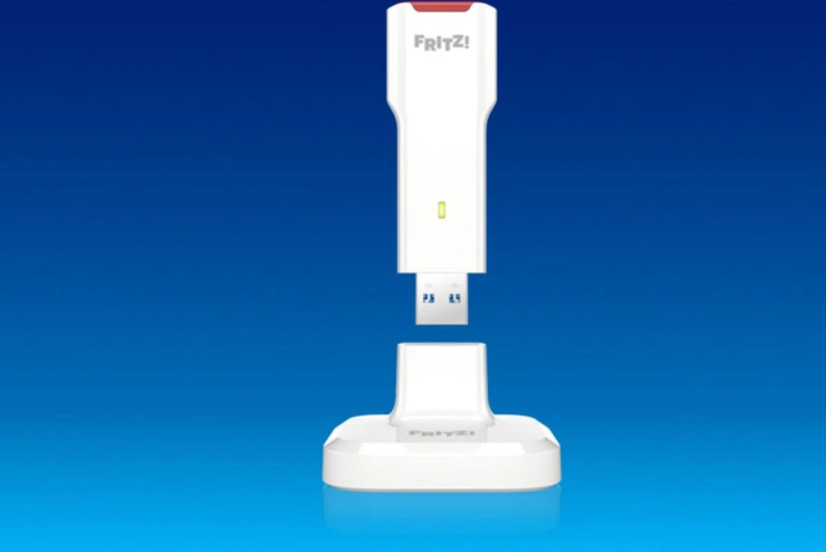 FRITZ! FRITZ!WLAN USB Stick 6700 MU-MIMO, 2.4GHz/5GHz/6GHz WLAN, BE6700, USB-A