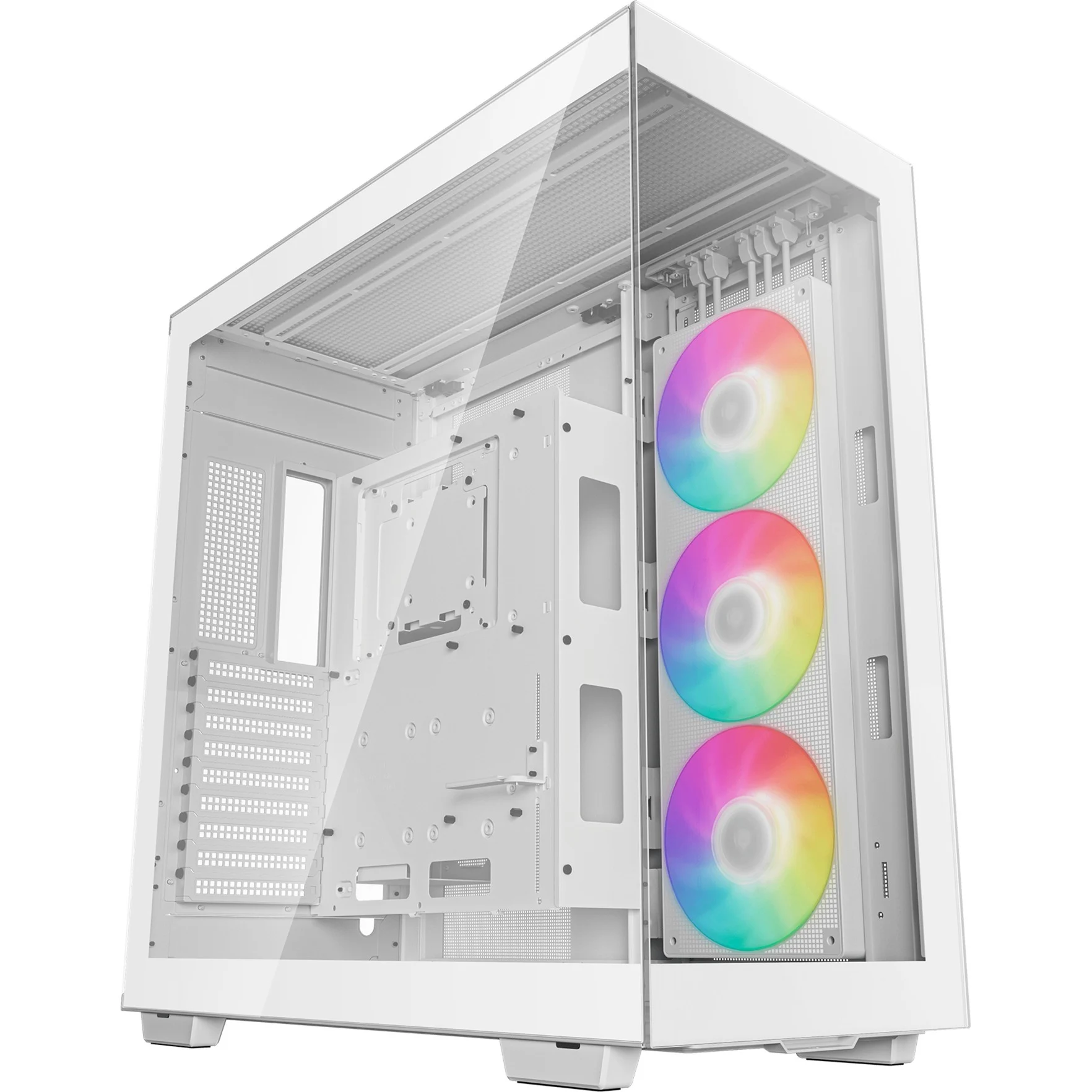 DeepCool CH780 WH, weiß, Glasfenster