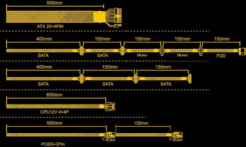 AZZA PSAZ New 550W ATX / 80 PLUS Bronze