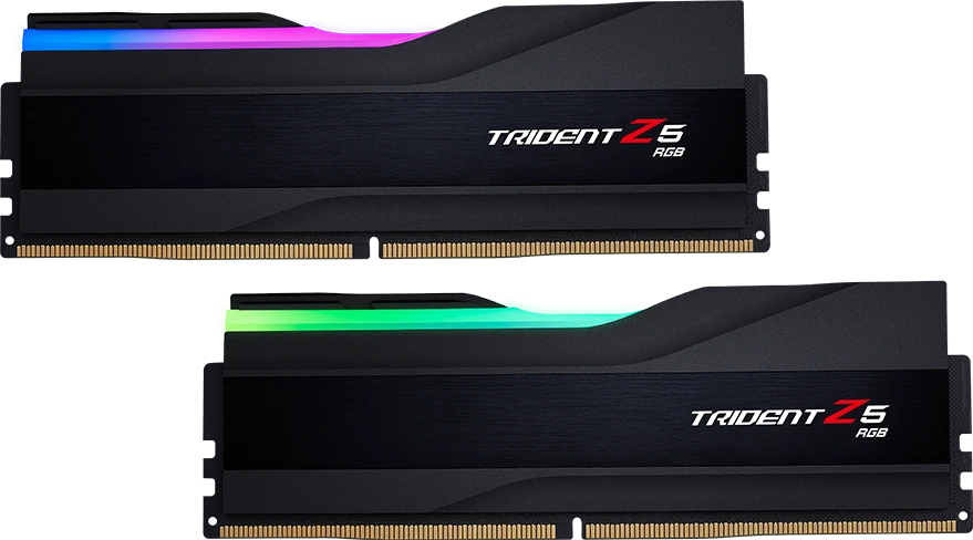 64GB G.Skill Trident Z5 RGB schwarz UDIMM Kit, DDR5-6000,XMP - F5-6000J3040G32GX2-TZ5RK