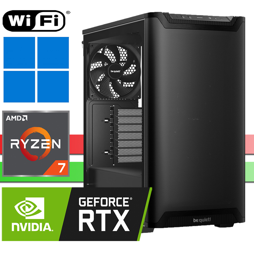 X-Performance PC│AMD Ryzen 7 9700X│RTX5070│32GB RAM DDR5│1000GB SSD NVMe│2000GB HDD│Windows 11 Pro