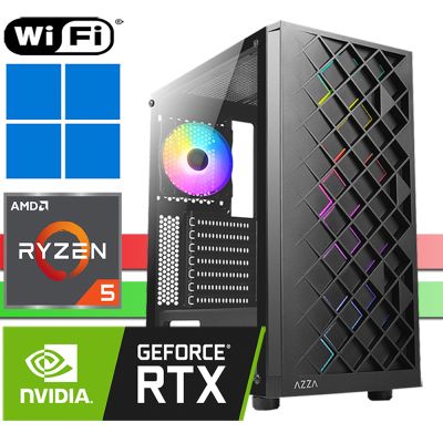 X-Gaming PC | AMD Ryzen 5 5500 | bis 64GB RAM DDR4 | bis 2TB SSD NVMe | bis 4TB HDD | WiFi | Windows 11 Pro