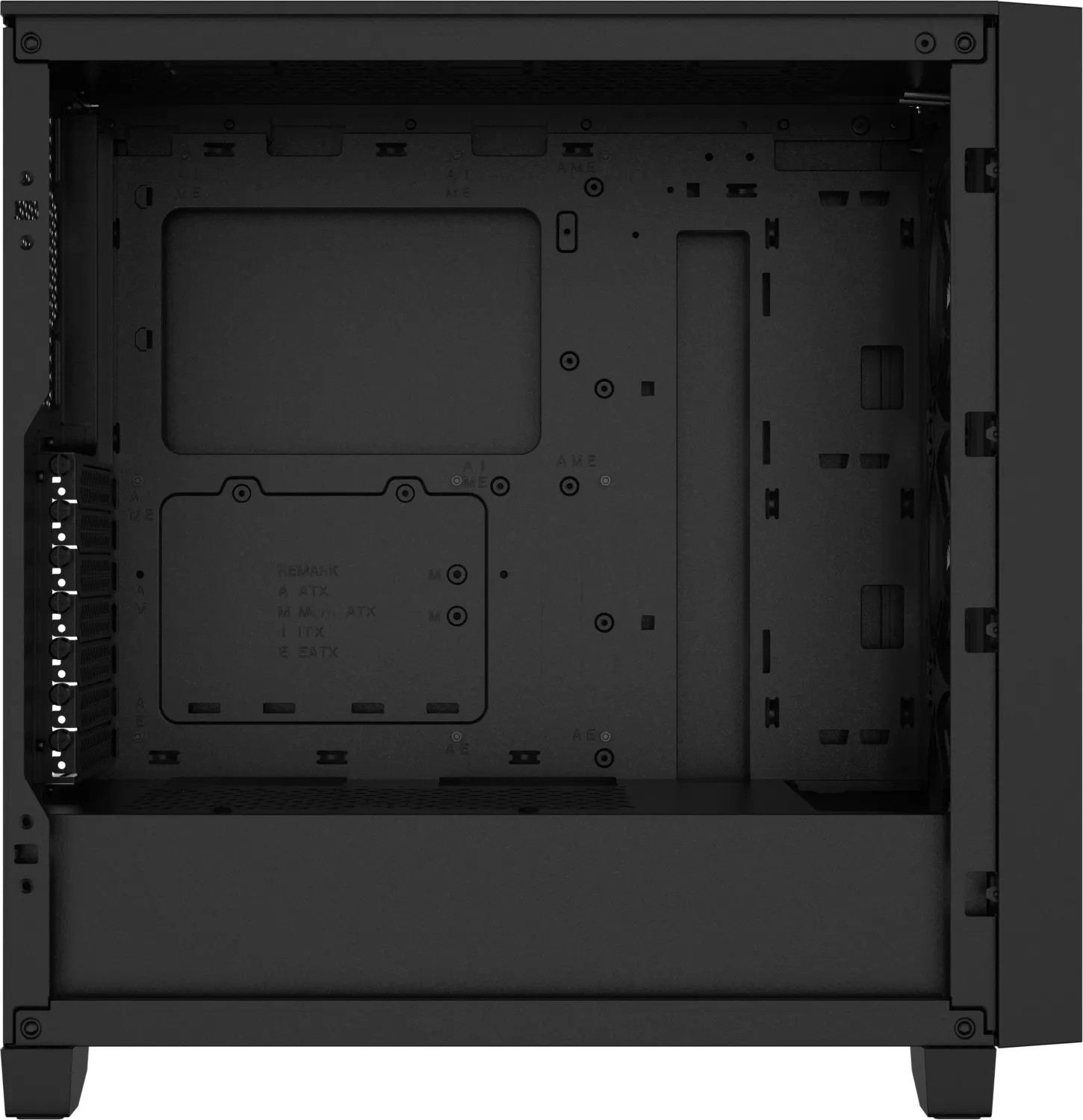 Corsair 3000D RGB Airflow, schwarz, Glasfenster