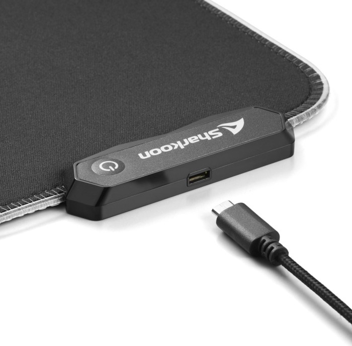 Sharkoon 1337 RGB V2 Gaming Mat 900, schwarz