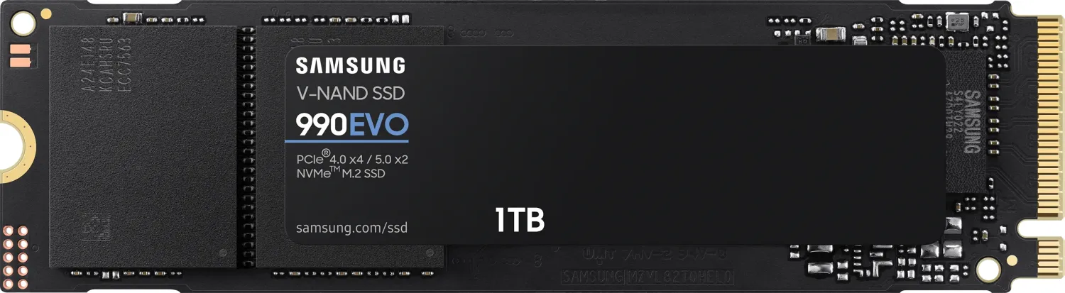 2000 GB Samsung SSD 990 EVO, M.2