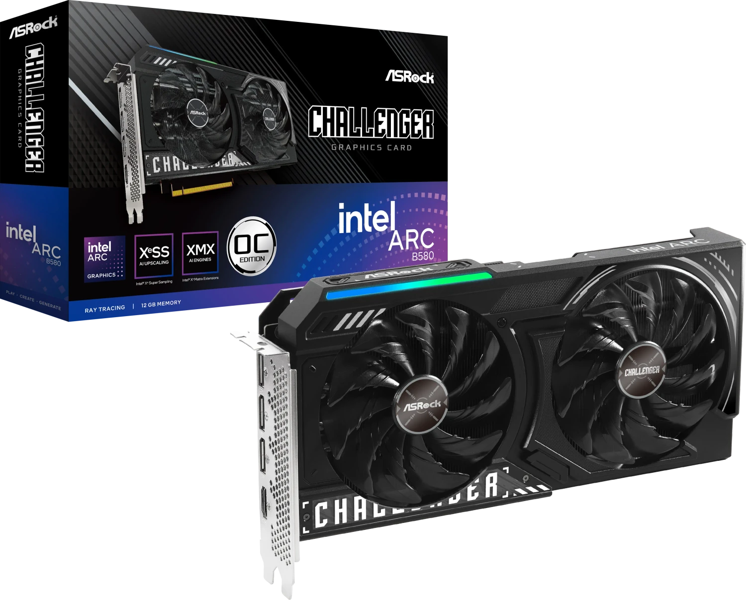 X-Gaming PC│Intel Core i5-12400F│64GB RAM DDR4│2000GB NVMe SSD│4000GB HDD│Intel Arc B580│Neptune│WiFi│Windows 11 Pro