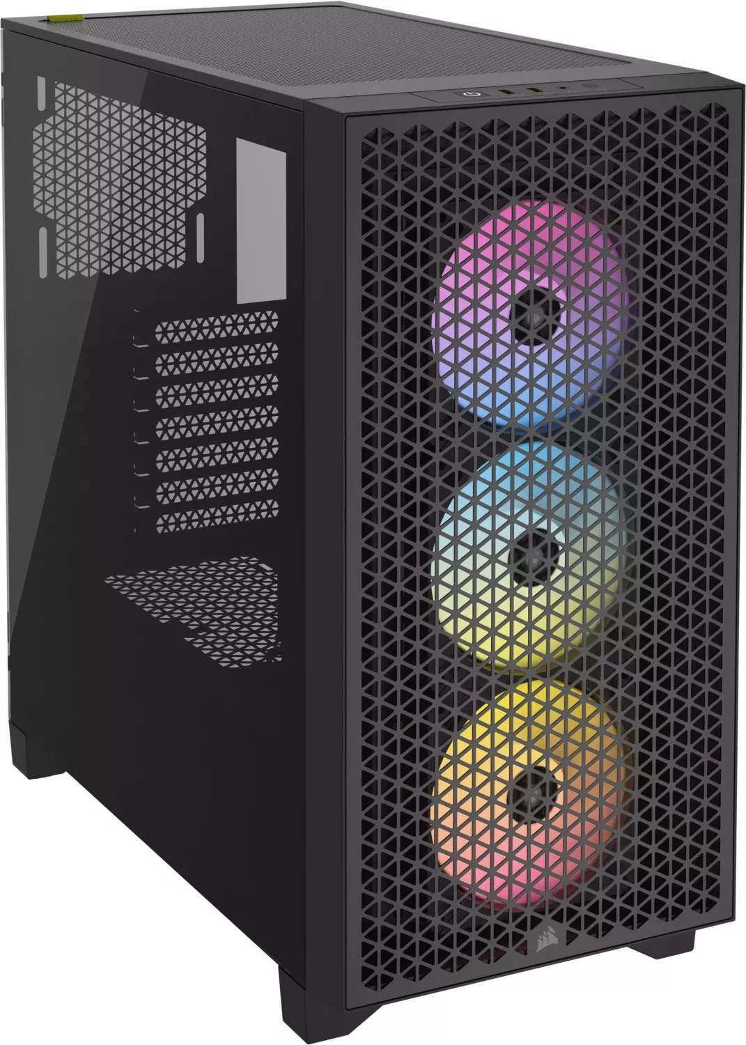 Corsair 3000D RGB Airflow, schwarz, Glasfenster