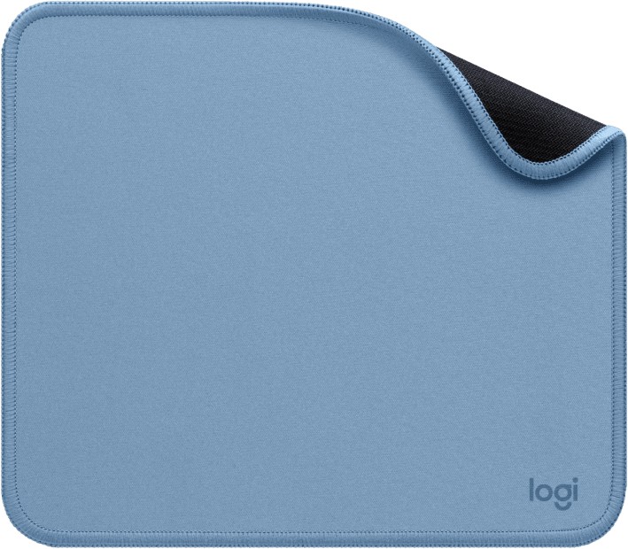 Logitech Mouse Pad Studio Series, 230x200mm, Blue Grey blau