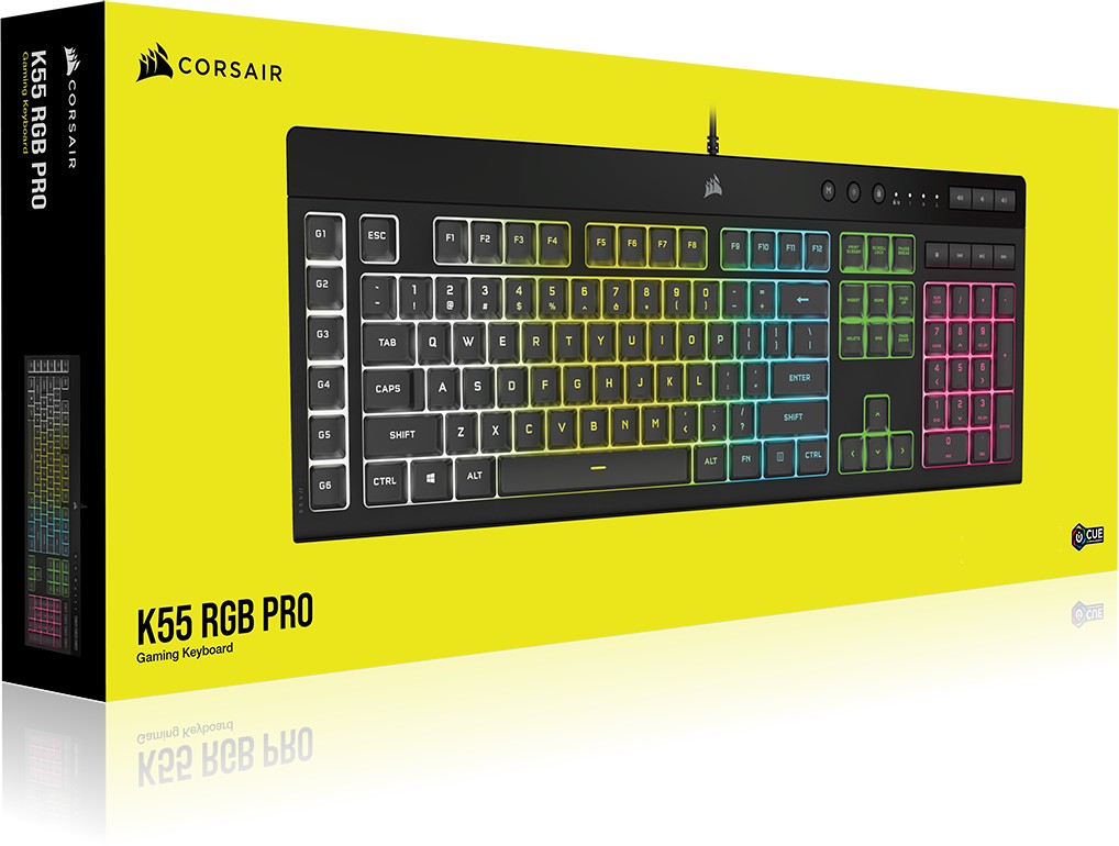 Corsair Gaming K55 RGB PRO, USB, DE