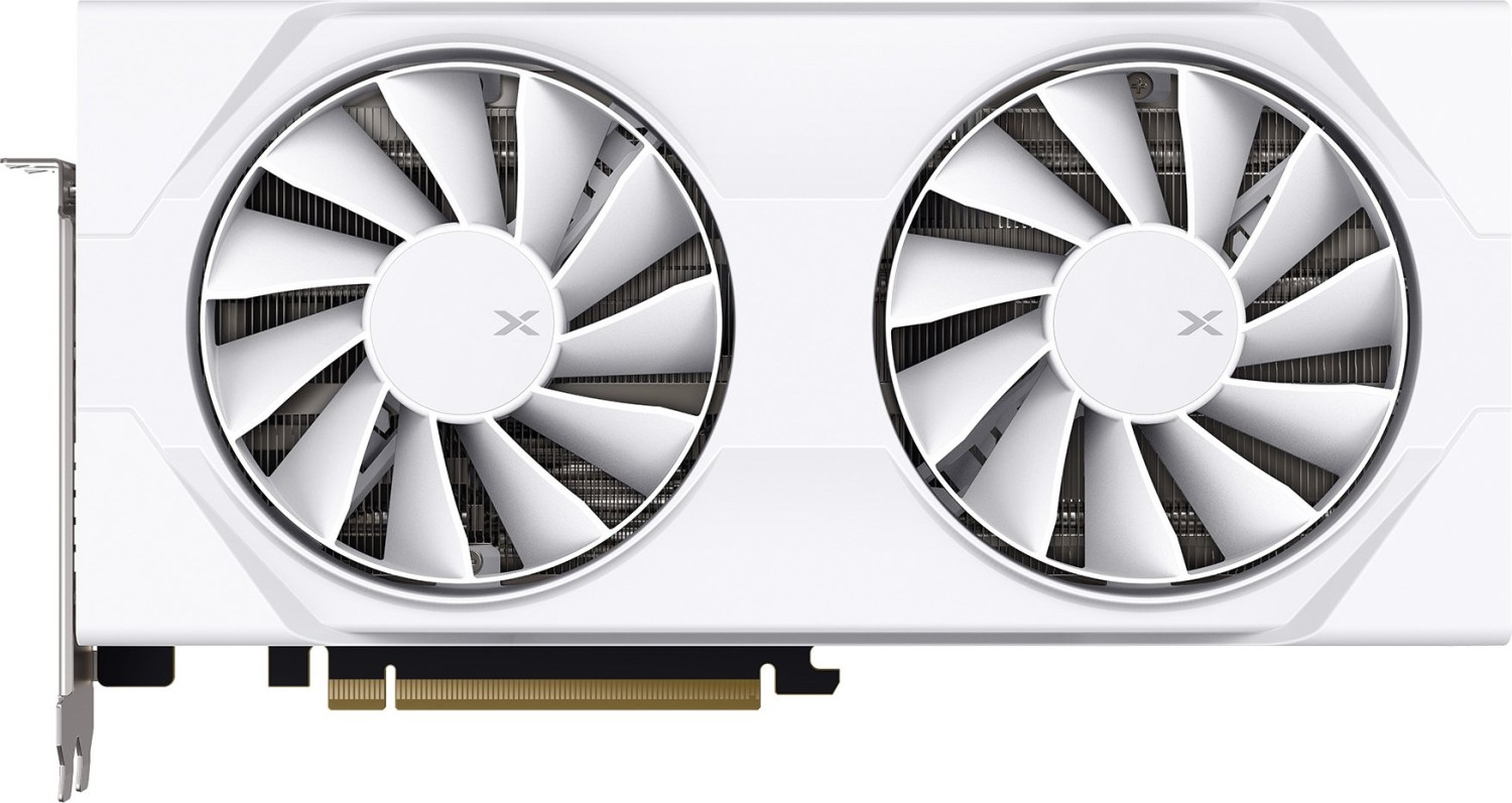 XFX Swift Radeon RX 9060 XT OC White Gaming Edition, 8GB GDDR6, HDMI, 2x DP
