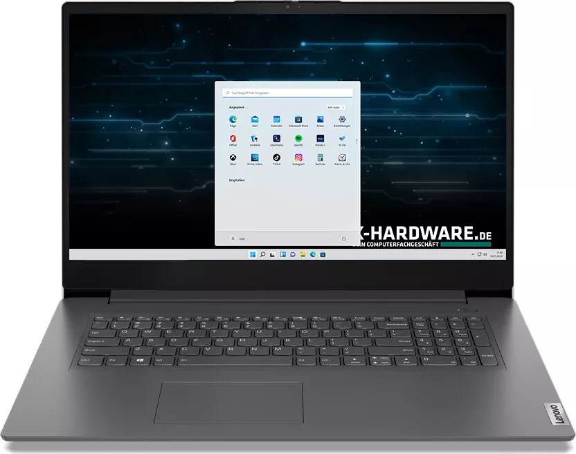 B-WARE | Lenovo 17,3" FHD | Intel U300 | 5 Kerne, 4.40 GHz | 16GB RAM DDR4 | 500GB NVMe | Windows 11 Professional