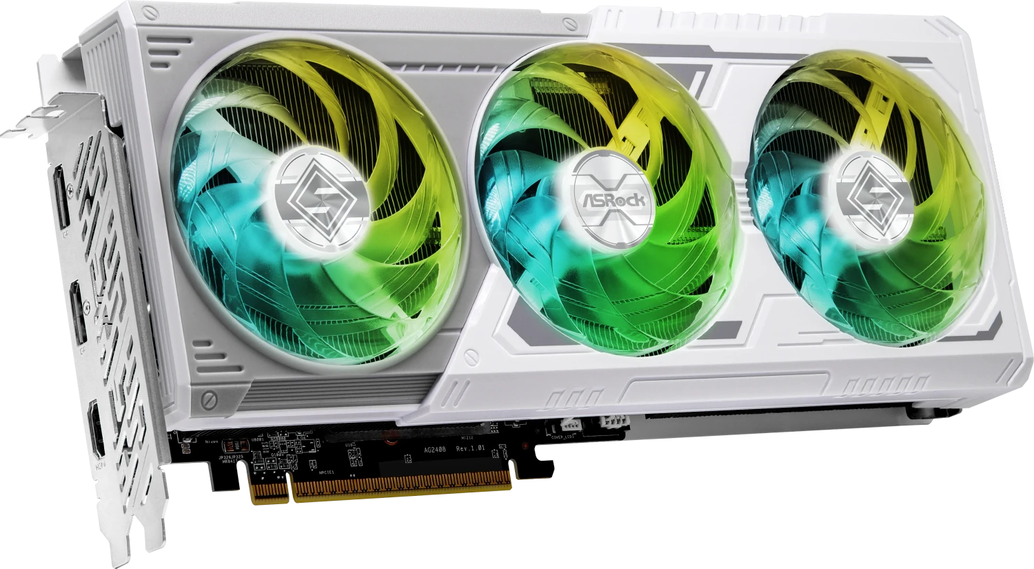 ASRock Radeon RX 9060 XT Steel Legend 16GB OC, RX9060XT SL 16GO, 16GB GDDR6, HDMI, 2x DP