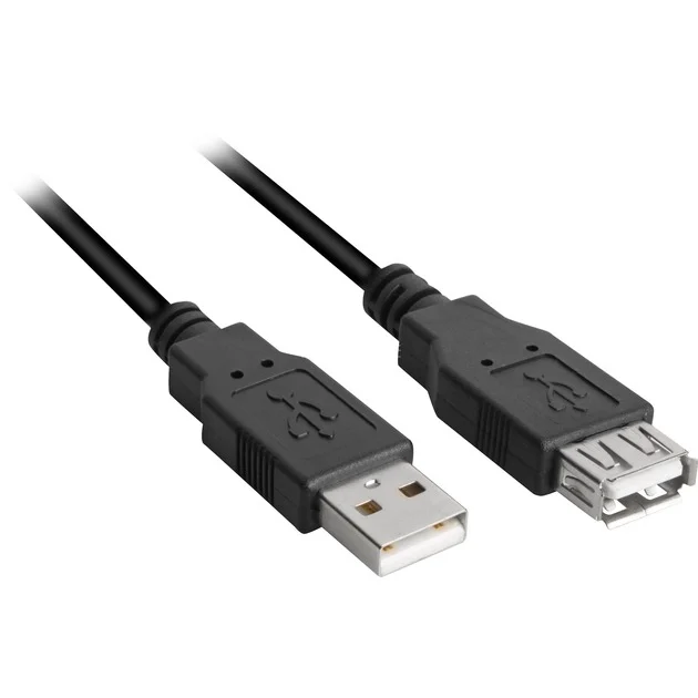 USB-A 2.0 Verlängerungskabel, 1m