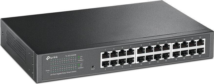 TP-Link TL-SG1024DE Desktop Gigabit Easy Smart Switch, 24x RJ-45