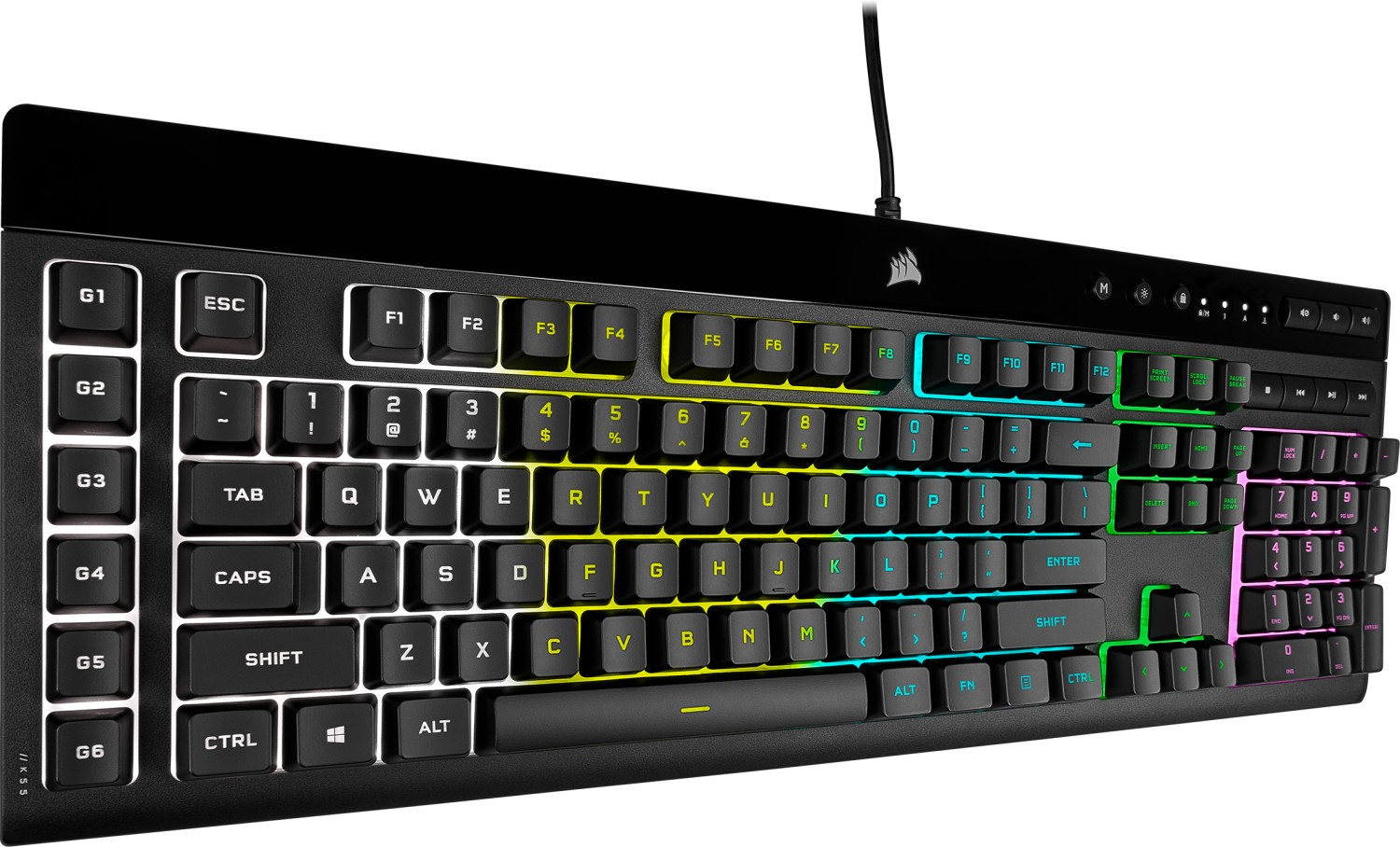 Corsair Gaming K55 RGB PRO, USB, DE