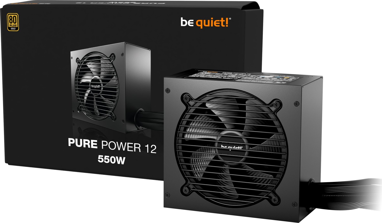 550W be quiet! Pure Power 12 ATX 3.1 - BP001EU