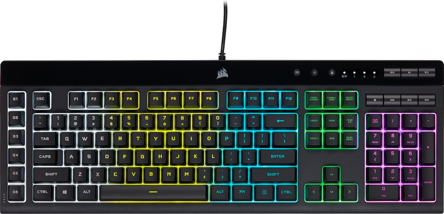 Corsair Gaming K55 RGB PRO, USB, DE