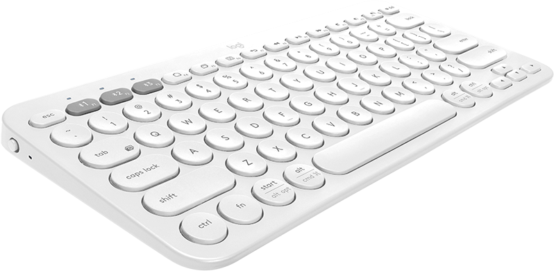 Logitech K380 Multi-Device Bluetooth Tastatur, weiß