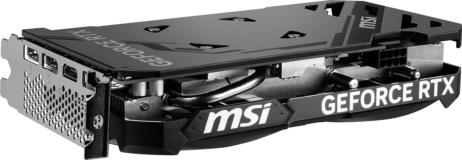 MSI GeForce RTX 4060 Ventus 2X Black 8G OC, 8GB GDDR6, HDMI, 3x DP