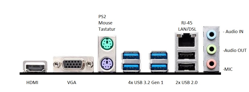 X-Power PC│AMD Ryzen 5 9600X│32GB RAM DDR5│500GB SSD NVMe│ohne HDD│IT-5905│Windows 11 Pro #1