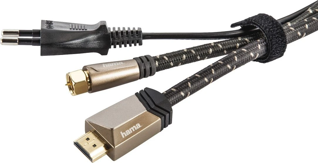 Hama Klett-Kabelbinder, 12mm, 200mm, schwarz, 20 Stück