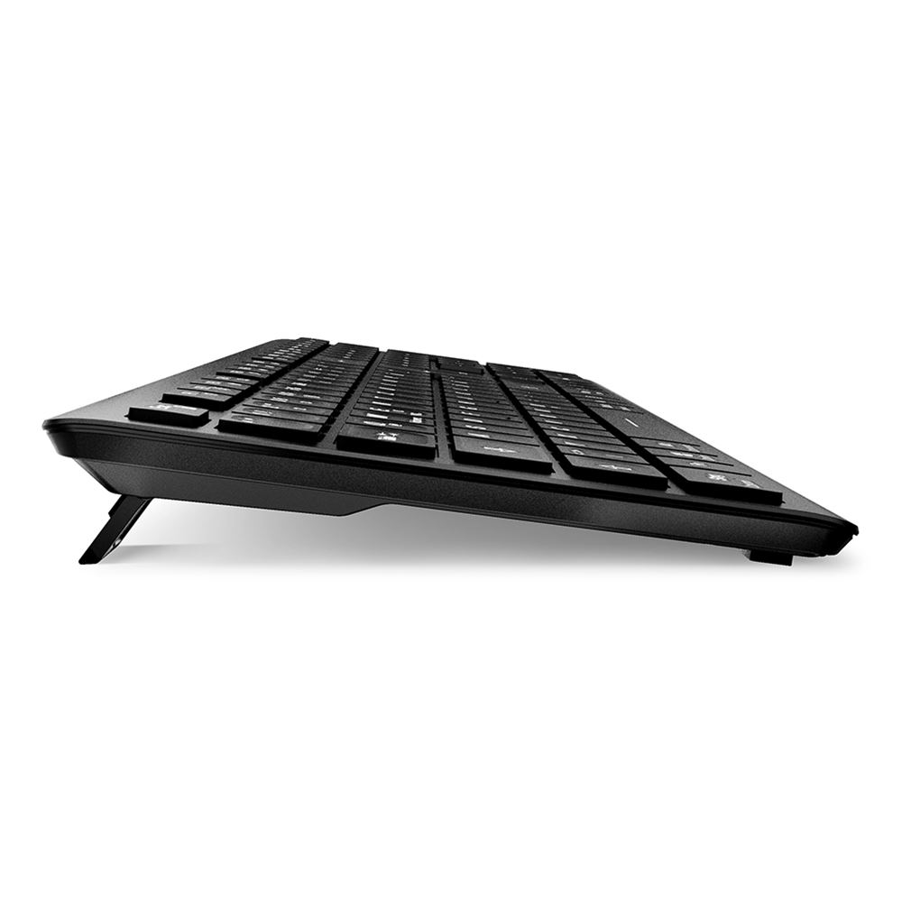 Sharkoon OfficePal K30W Wireless Keyboard, schwarz, USB, DE