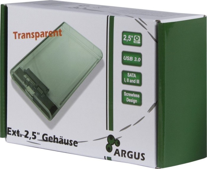 Inter-Tech Argus GD-25000 externes 2.5"-Gehäuse - USB 3.0