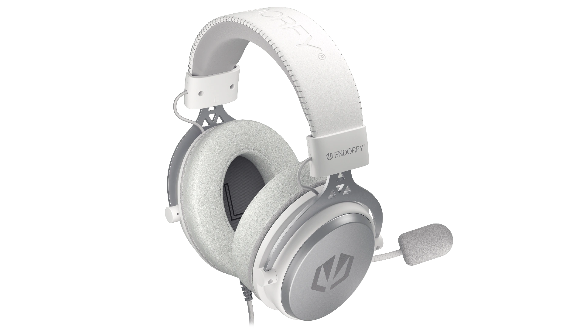 ENDORFY Viro Onyx White, kabelgebundenes Headset ENDORFY Viro Onyx White, kabelgebundenes Headset