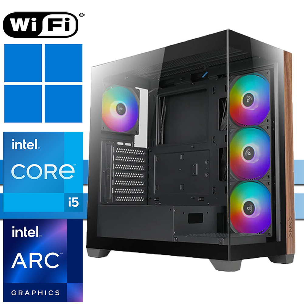 X-Gaming PC│Intel Core i5-12400F│64GB RAM DDR4│2000GB NVMe SSD│4000GB HDD│Intel Arc B580│Neptune│WiFi│Windows 11 Pro