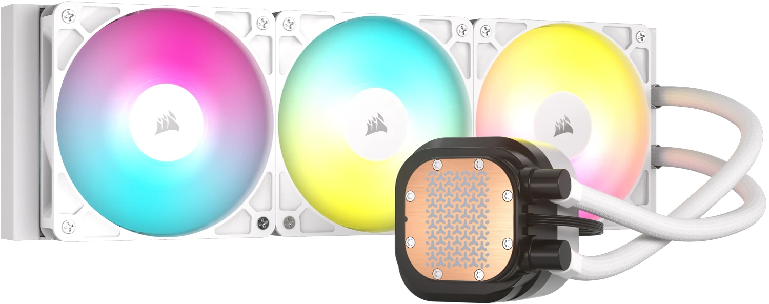 Corsair Nautilus 360 RS ARGB, weiß