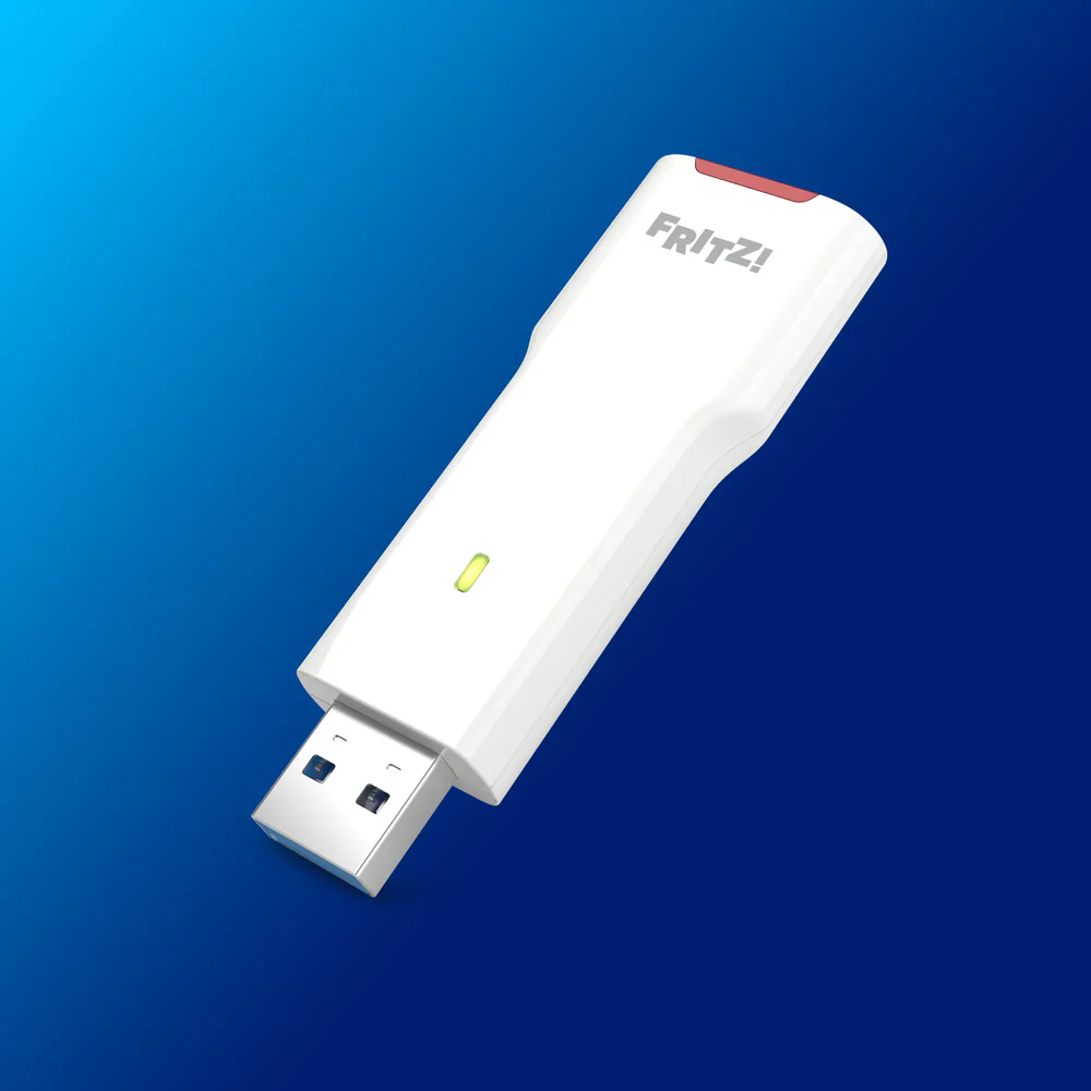 FRITZ! FRITZ!WLAN USB Stick 6700 MU-MIMO, 2.4GHz/5GHz/6GHz WLAN, BE6700, USB-A