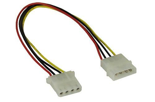 4-Pol Molex-Verlängerung - 20 - 30cm
