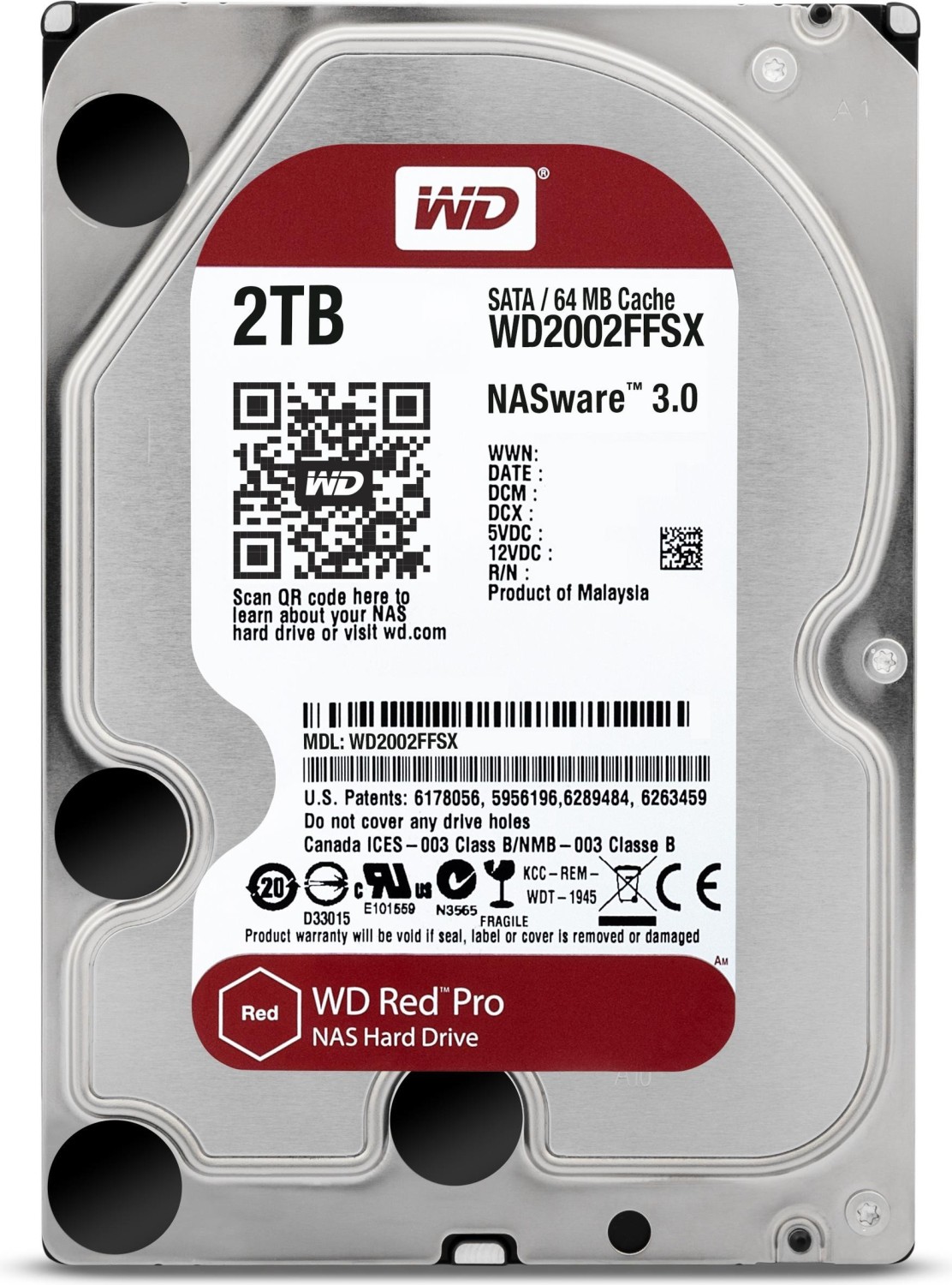 Western Digital WD Red Pro 2TB - D2002FFSX