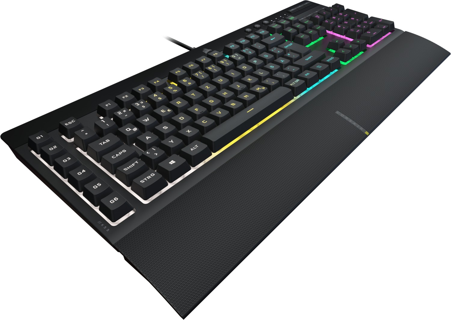 Corsair Gaming K55 RGB PRO, USB, DE