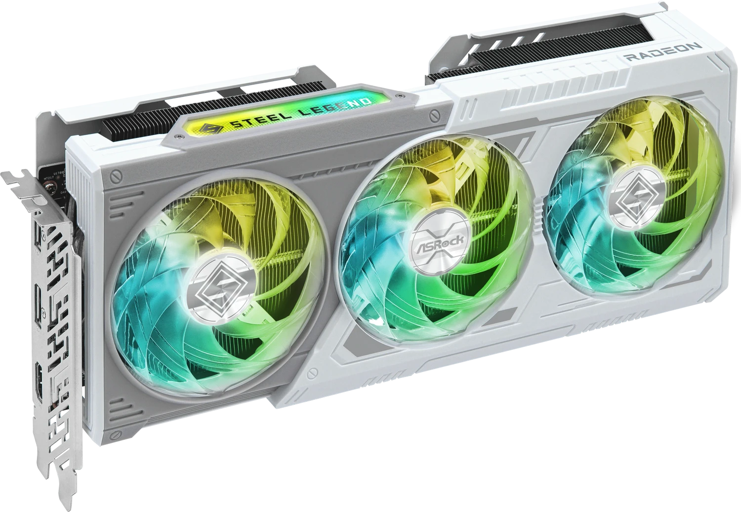 ASRock Radeon RX 9060 XT Steel Legend 16GB OC, RX9060XT SL 16GO, 16GB GDDR6, HDMI, 2x DP