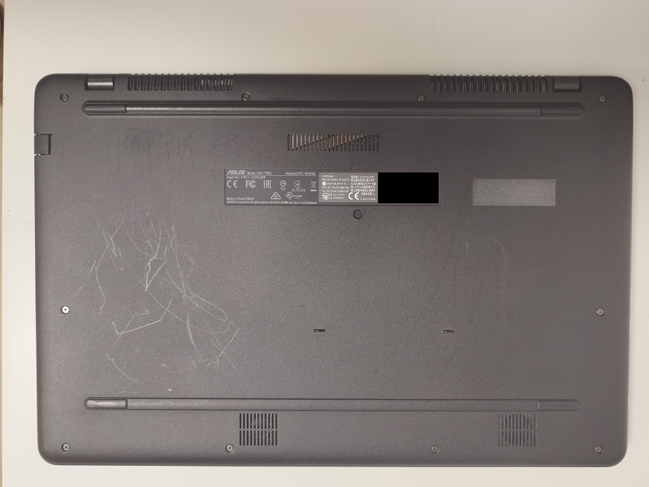 B-WARE: ASUS VivoBook 17 F705UA- Star Grey | Pentium 4405U, | 8GB RAM DDR4 | 500GB SSD | Windows 11 Professional