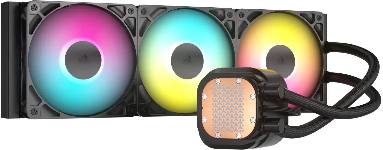 Corsair Nautilus 360 RS ARGB, schwarz