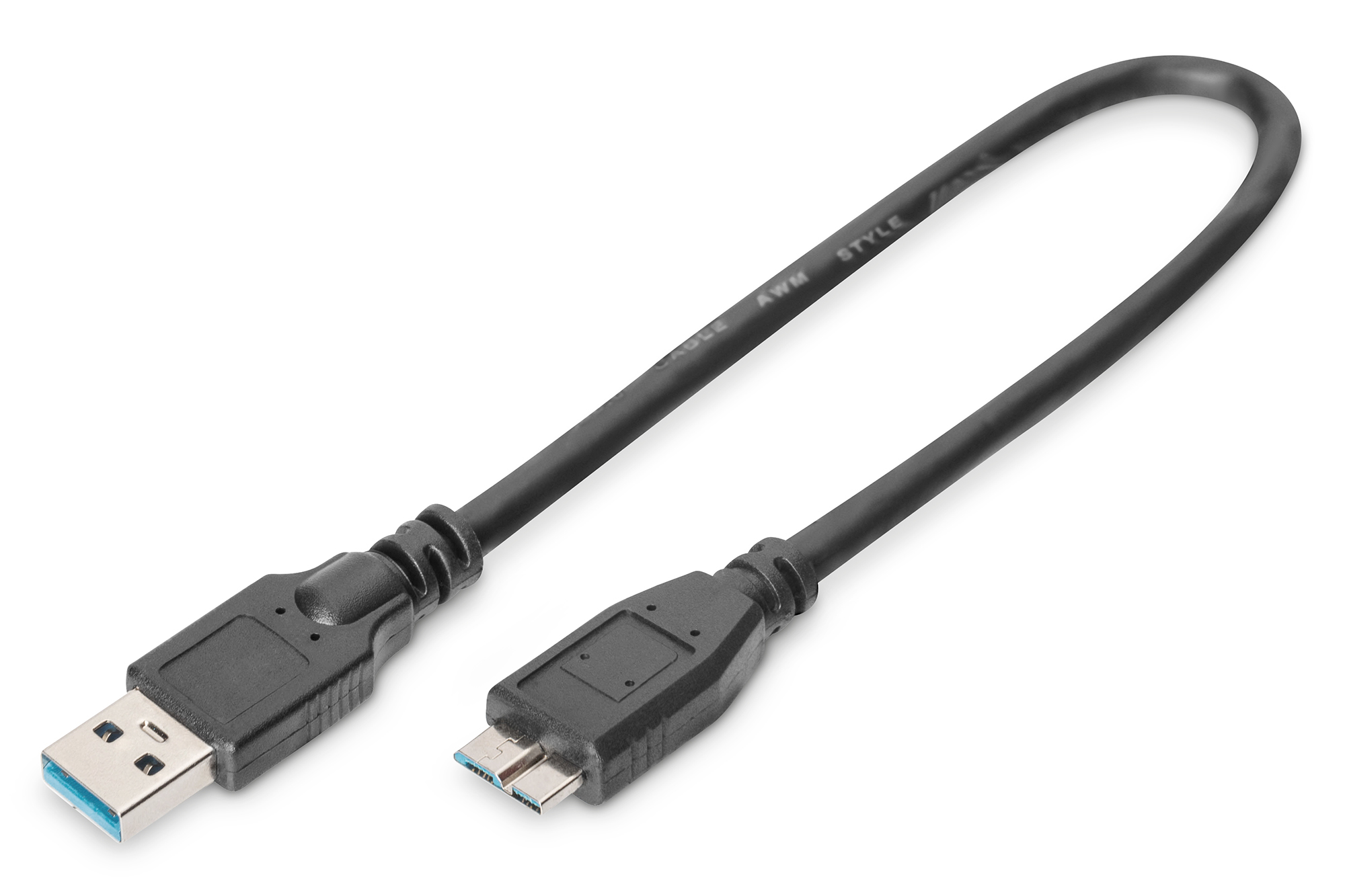 USB 3.0-Anschlusskabel A/Micro-B 0,25m