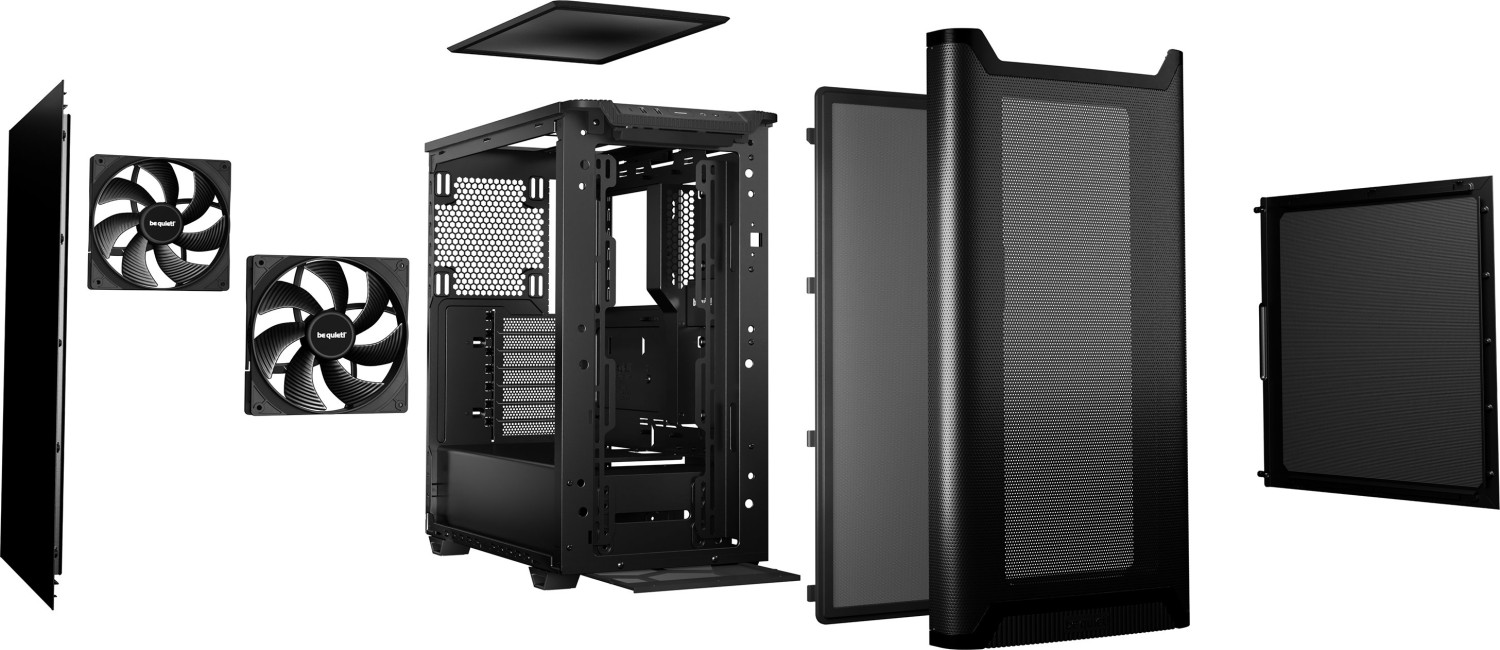 be quiet! Pure Base 501 Airflow Black