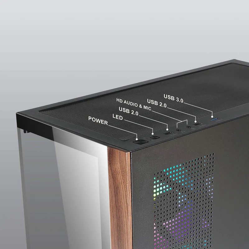 X-Gaming PC | AMD Ryzen 7 5700X | RTX5060 | 64GB RAM DDR4 | 2000GB SSD NVMe | 4000GB HDD | WiFi | Neptune | Windows 11 Pro