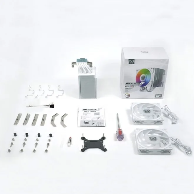 Scythe Mugen 6 Dual Fan White ARGB Edition