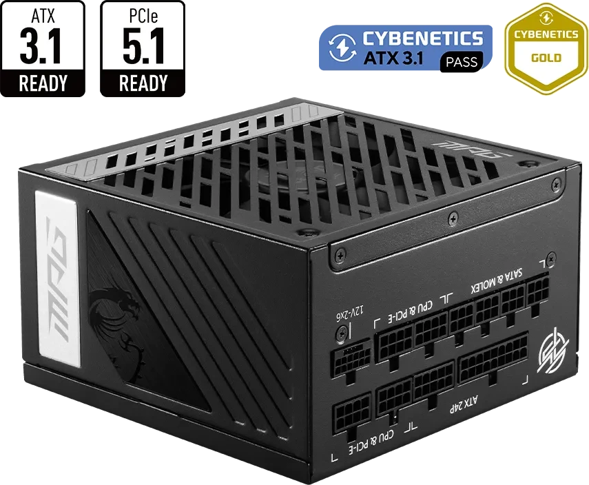 MSI MPG A1000G PCIE5 1000W ATX 3.1