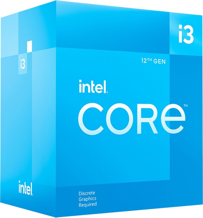 Intel Core i3-12100F, 4C/8T, 3.30-4.30GHz, boxed